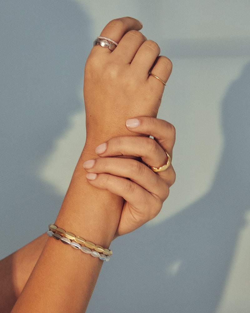 Brooke Band Ring in Silver image number 1